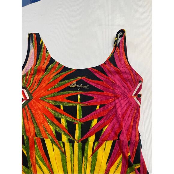 Desigual Women’s Multicolor Hippie Boho Chic Dress Size Medium - Picture 7 of 8